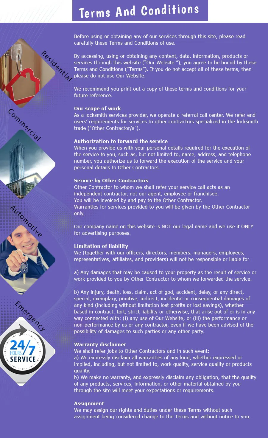 Elmhurst RI Locksmith Store, Elmhurst, RI 401-307-2743 - terms-and-condition-n-19